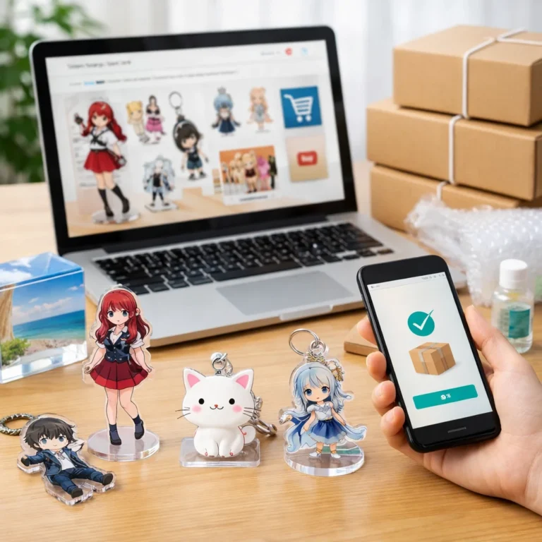 アクリルグッズの通販・配送・アフターサイトでオンライン注文を楽しむ方法