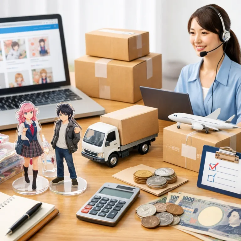 アクリルグッズの通販・配送・アフターサイトとキャンセル料金の全知識