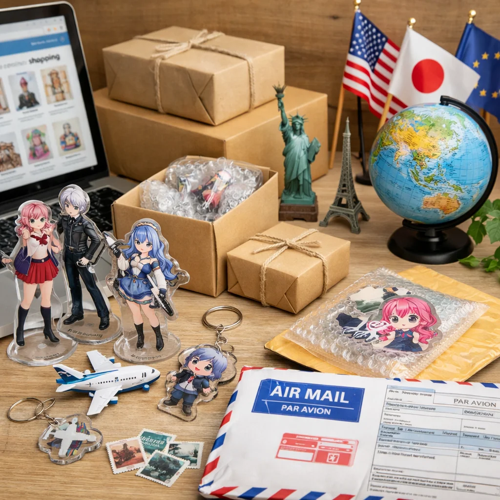 アクリルグッズ通販・配送と海外発送対応の完全ガイド
